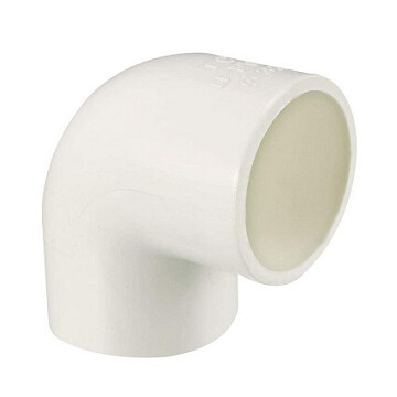 PVC Connector - 90 degree elbow 25mm