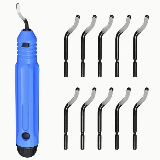 Deburring Tool with 10 replacement blades