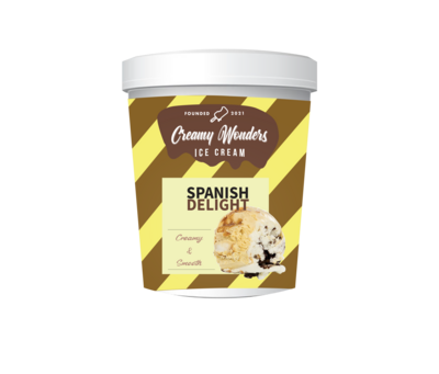 Spanish Delight Ice Cream 500ml