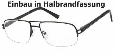 Brillenglaseinbau in Vollrand-Brillenfassung