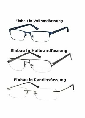 6. Brillenglaseinbau