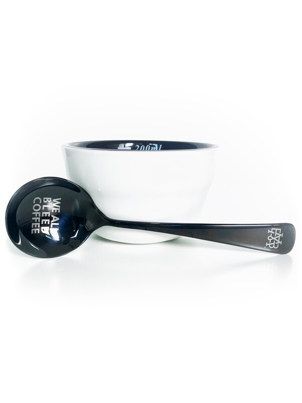 "WABC" Cupping Spoon with W&B Cupping Bowl