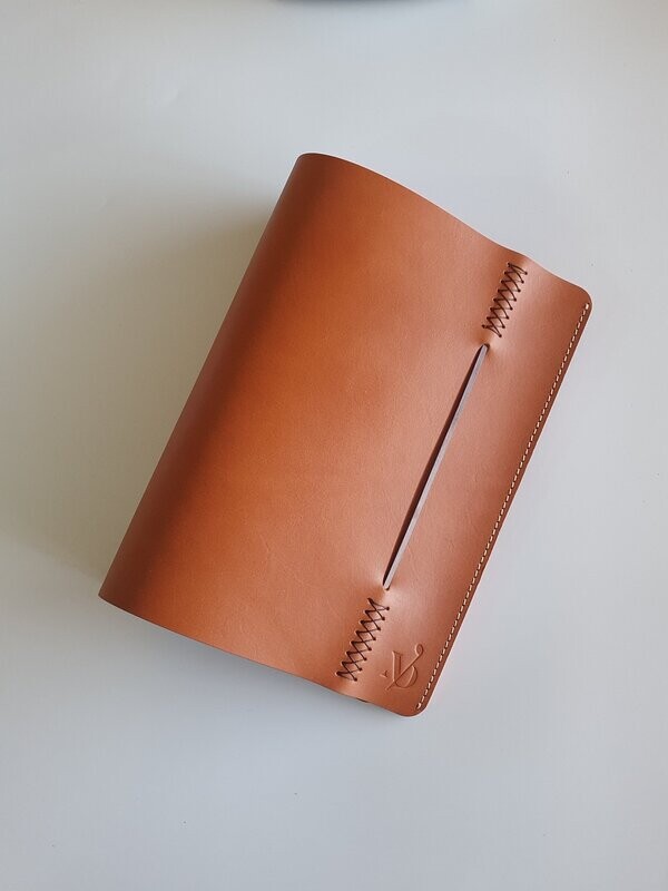 Artist Canvas Binder Leather Cover (A4 Refillable Unbound Sketchbook / Journal / Notebook) - standard A4 paper inserts