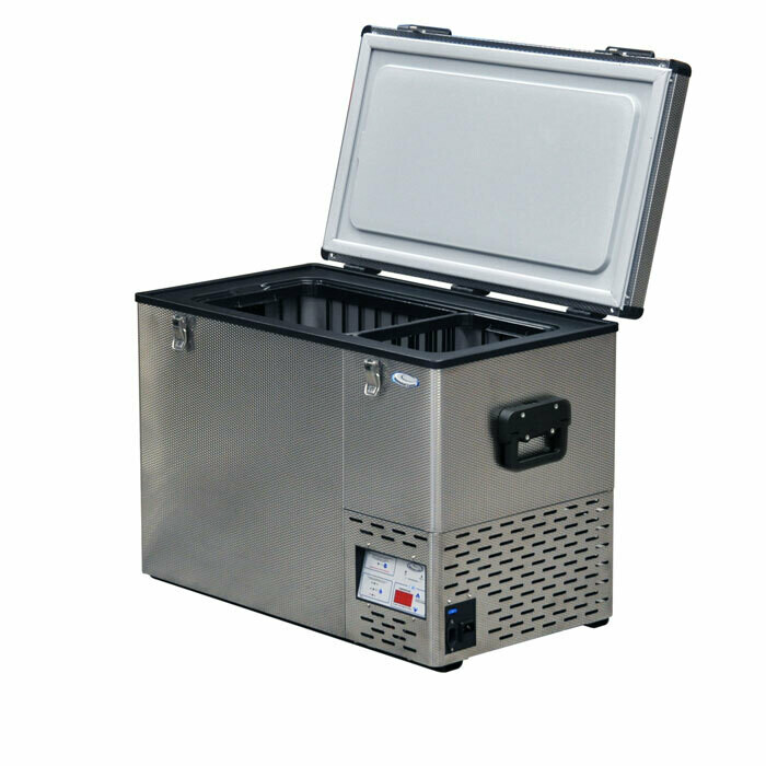 NATIONAL LUNA 55LT FRIDGE / FREEZER (STAINLESS) NATIONAL LUNA 55LT FRIDGE / FREEZER (STAINLESS)