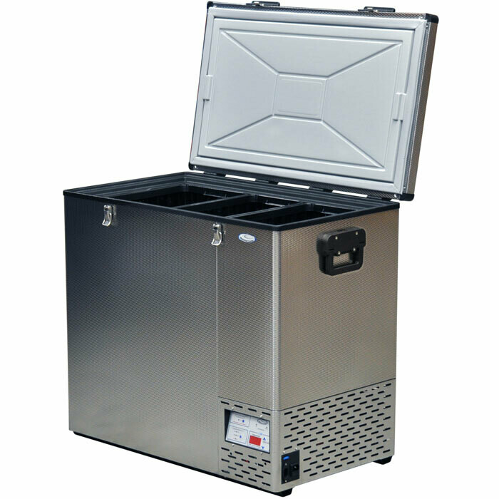 NATIONAL LUNA 125LT FREEZER/FRIDGE (S'STEEL) NATIONAL LUNA 125LT FREEZER/FRIDGE (S'STEEL)