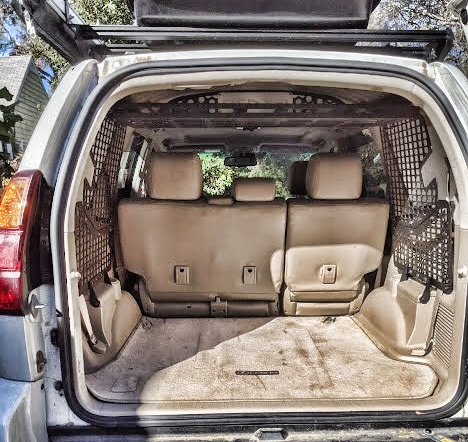GX470 &amp; Prado 120 Attic storage