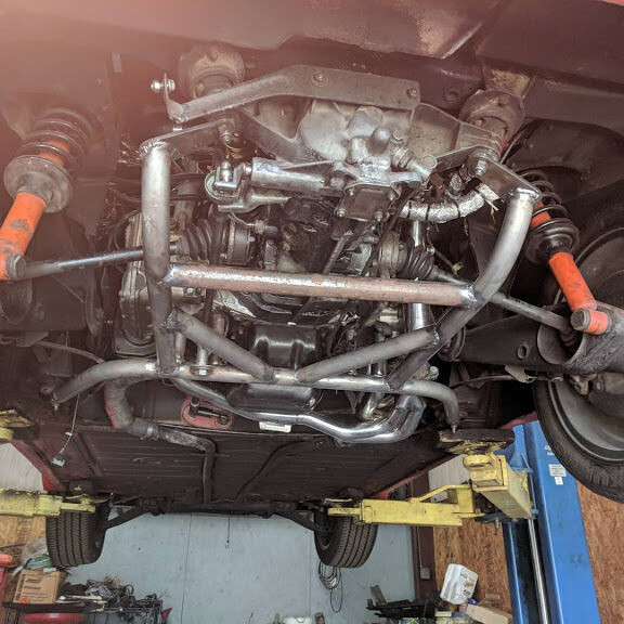 Subaru to 914 engine cradle kit