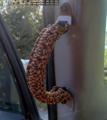 ​Paracord grab handles