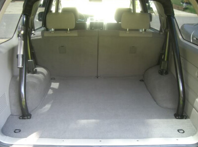 Rear cargo area