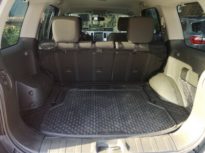 Rear cargo area