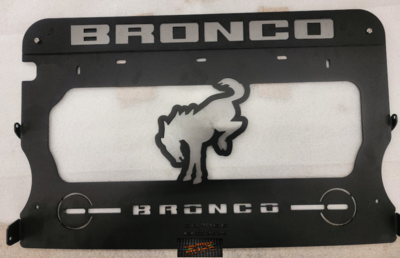 Ford new style Bronco logo fold down