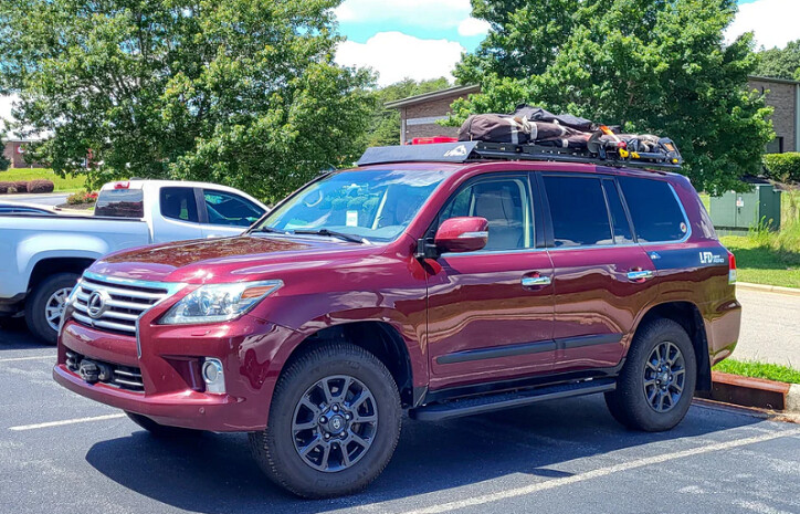 LFD Full Roof Rack - Stainless Steel - LC200 and LX570