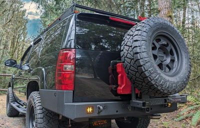 Rear off road bumper accessories