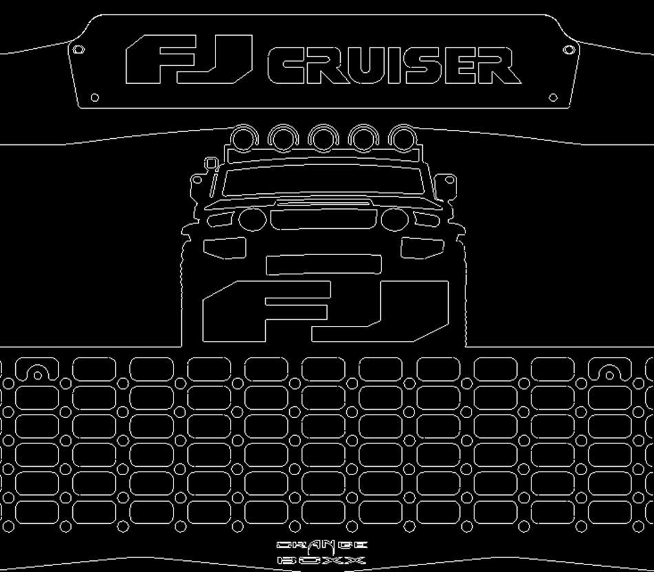 FJ-Hybrid fold down Economy., Tab Style: FJ cruiser  (FJC)