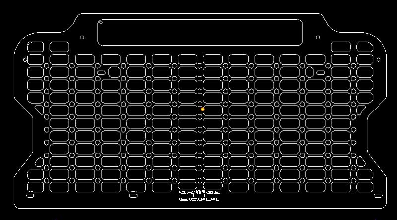 JL JLU Flat rear door