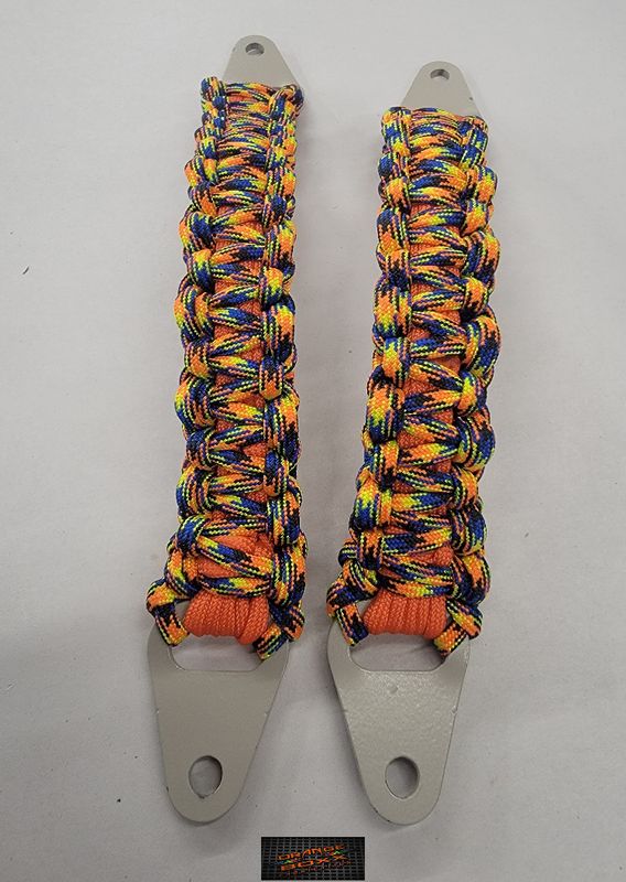 CL-Pre made paracord grab handles.