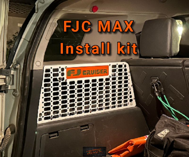 FJ Cruiser MAX install kit