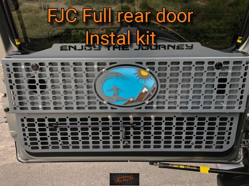FJ Cruiser Full rear door fold or flat Install kit