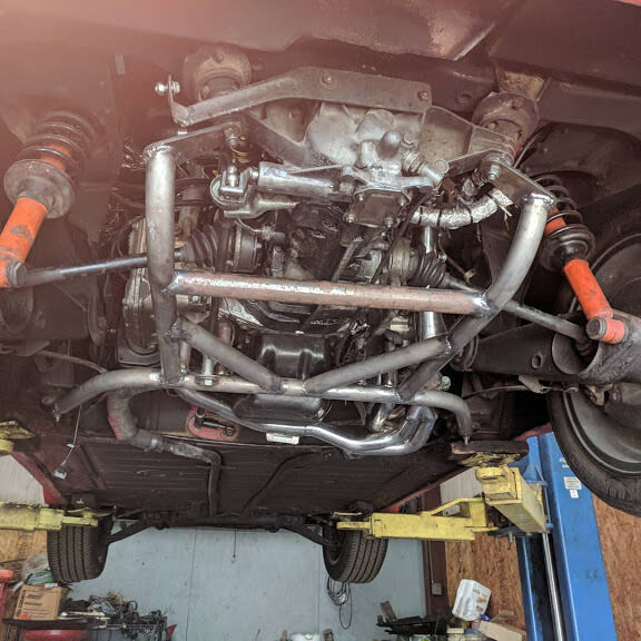 Subaru to 914 engine cradle kit