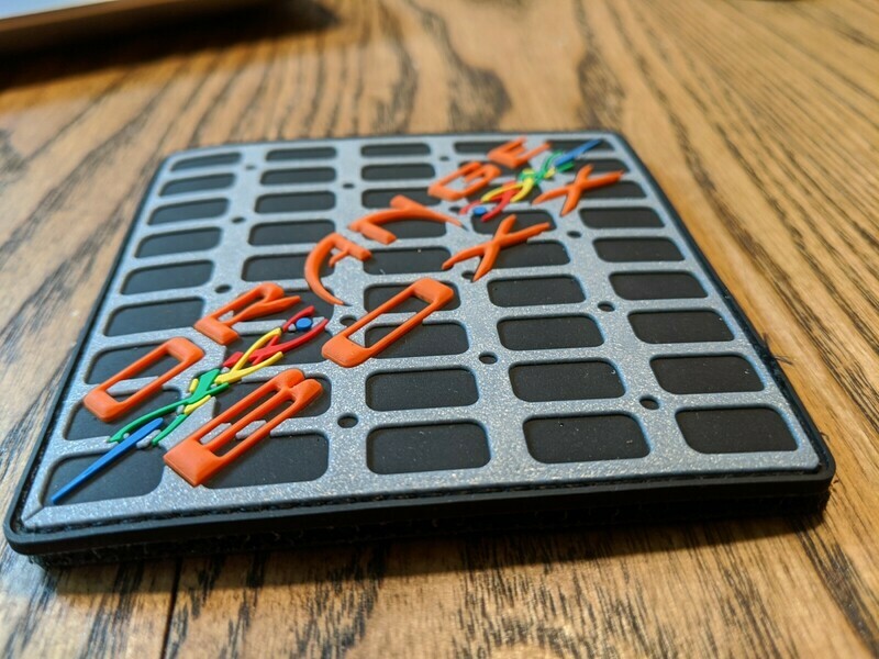 Orange Boxx Patch