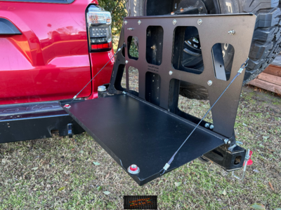 Drop-down Overland table