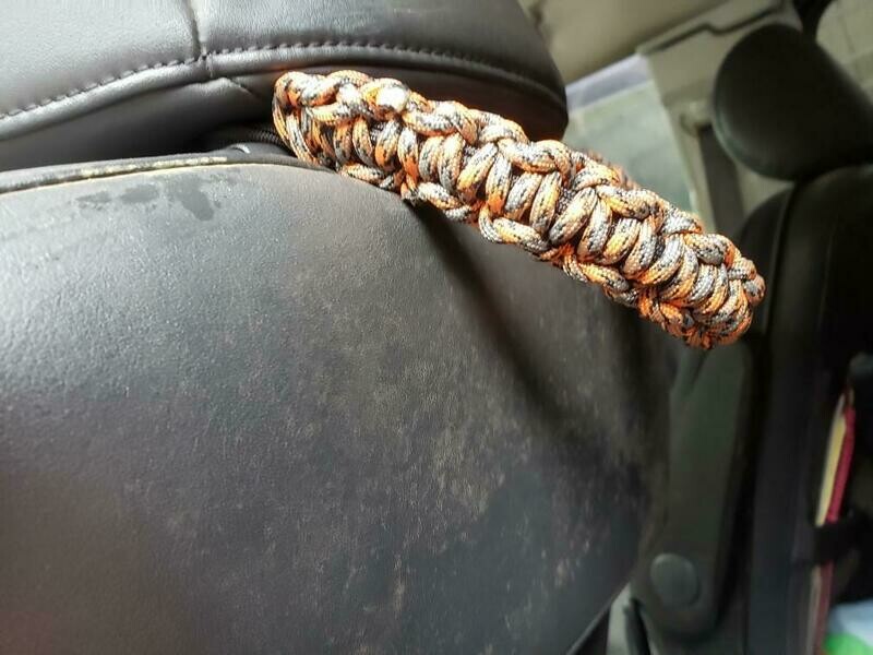 Paracord seat back Grab handles