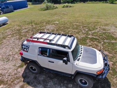 Roof rack Backbone- 5 Cross bars Fairing