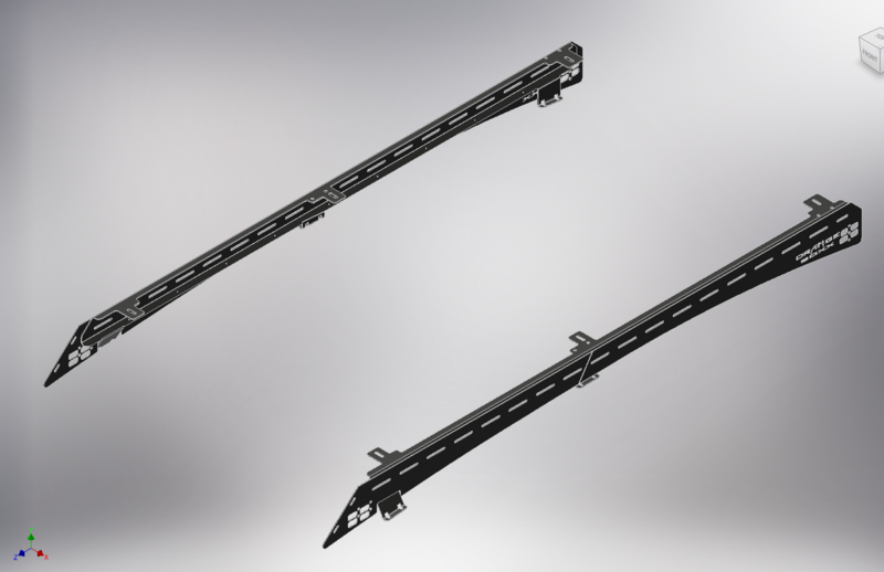 Roof rack Cladding only