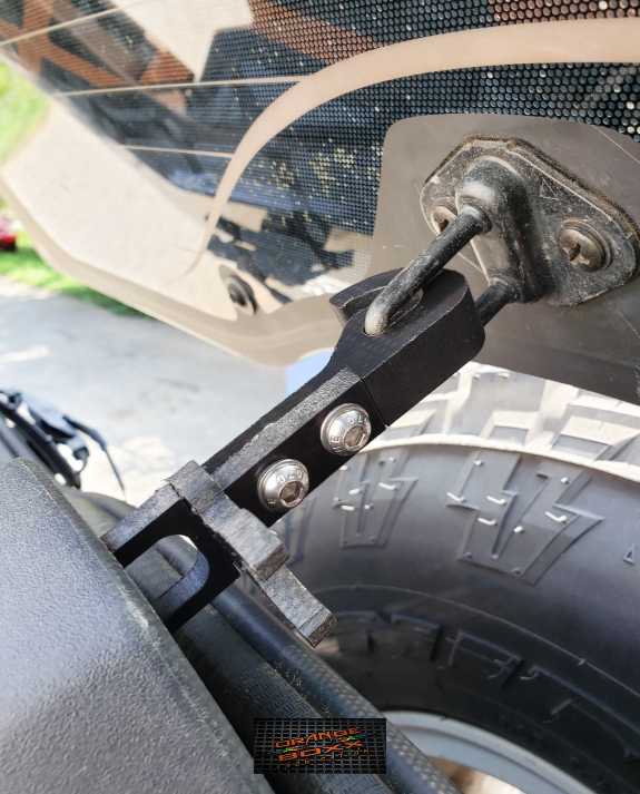 Rear window support