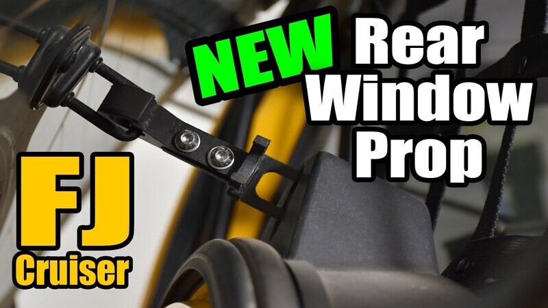 Rear window support