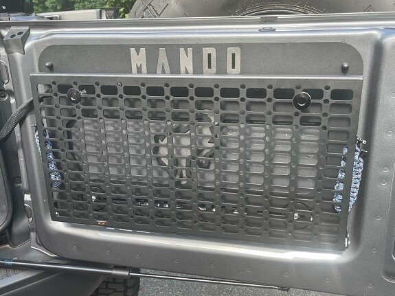 G6 Rear door fold-down Custom