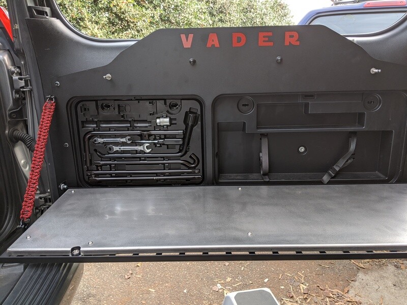 CL-GX460 &amp; Prado 150 Rear Door Fold down No TAB