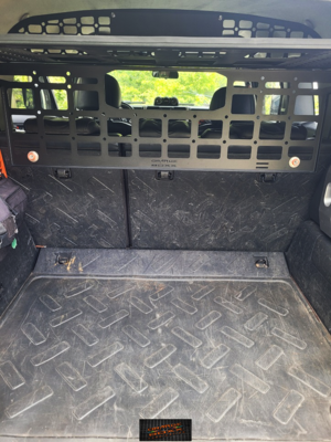 FJ Cruiser Attic storage with Cargo/dog barrier