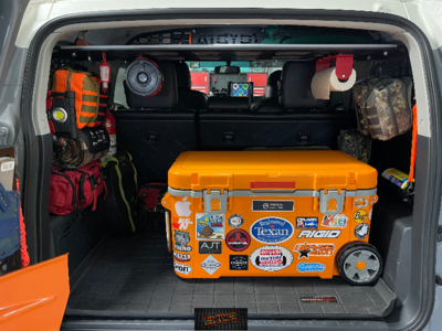FJ Cruiser Attic Storage Shelf