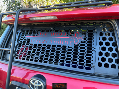 5TH Generation Toyota 4Runner with a custom removable center section pattern.