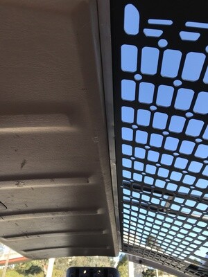3rd gen 4Runner Stationary window cover . This part comes with Molle hole pattern cutout several options top choose from. 