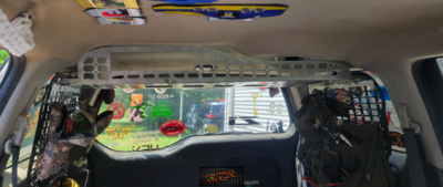 Nissan Xterra  Attic storage shelf