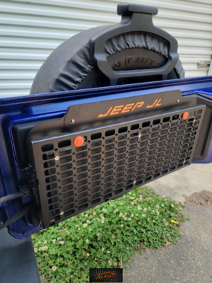 Jeep  JL Fold down table PSD