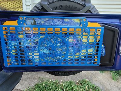 Jeep  JL Fold down Custom table PSD