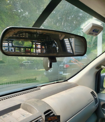 Nissan Xterra Gen 2  Attic storage with cargo barrier