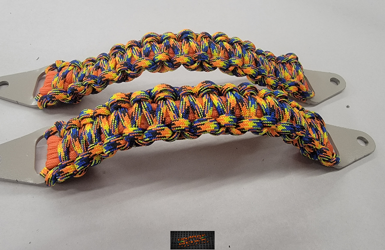 CL-Pre made paracord grab handles.