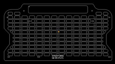 JL JLU Flat rear door