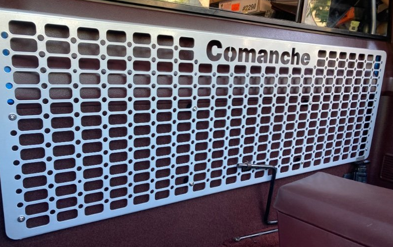 Comanche Cab Behind seat