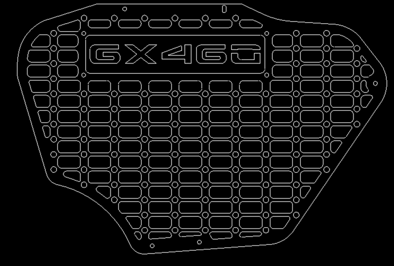 GX460 &amp; Prado 150 Passenger's side Custom