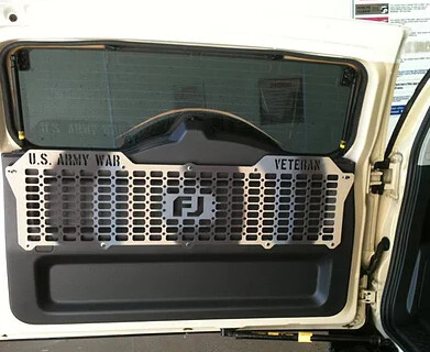 FJ Rear Door flat MOLLE PSD custom build FJ Rear Door flat MOLLE PSD custom build