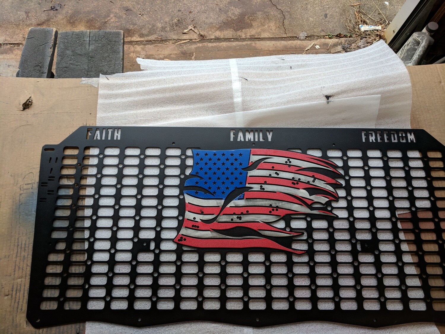 FJ full rear door flat, Custom build