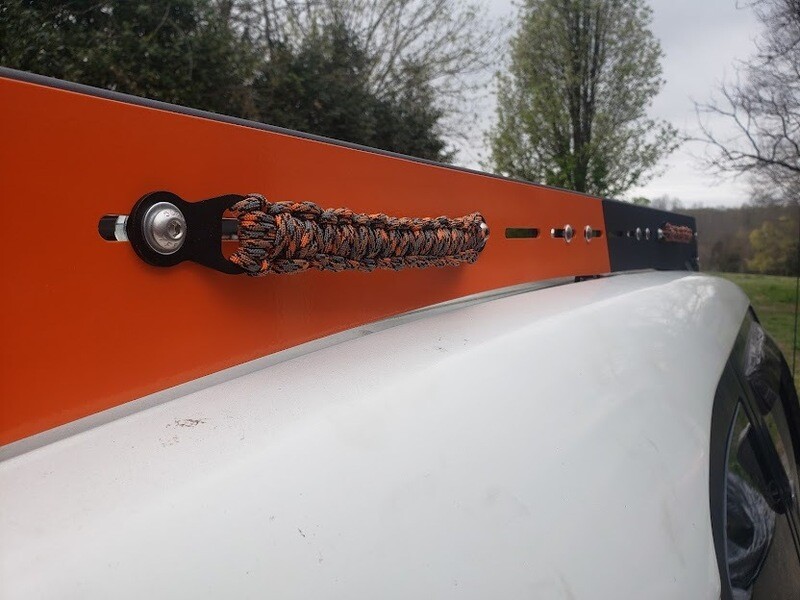 Roof Rack Paracord handles