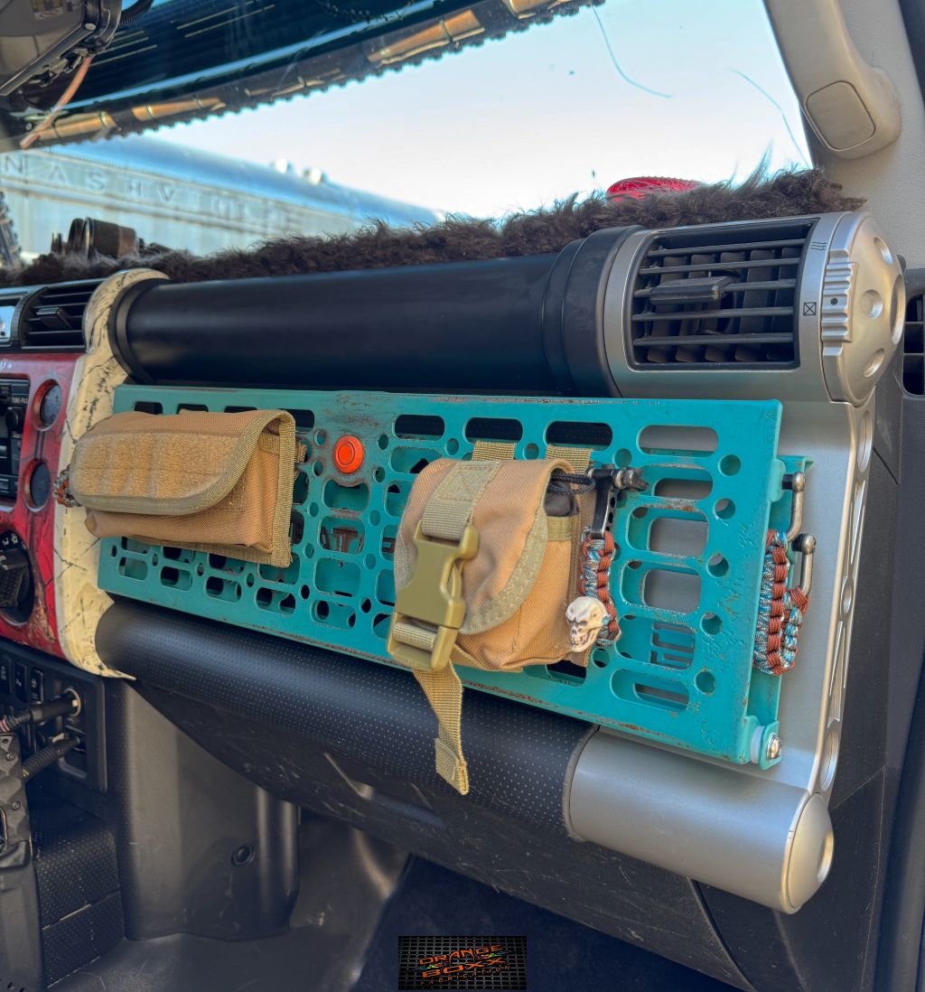 FJ Cruiser fold-down long Dash Custom