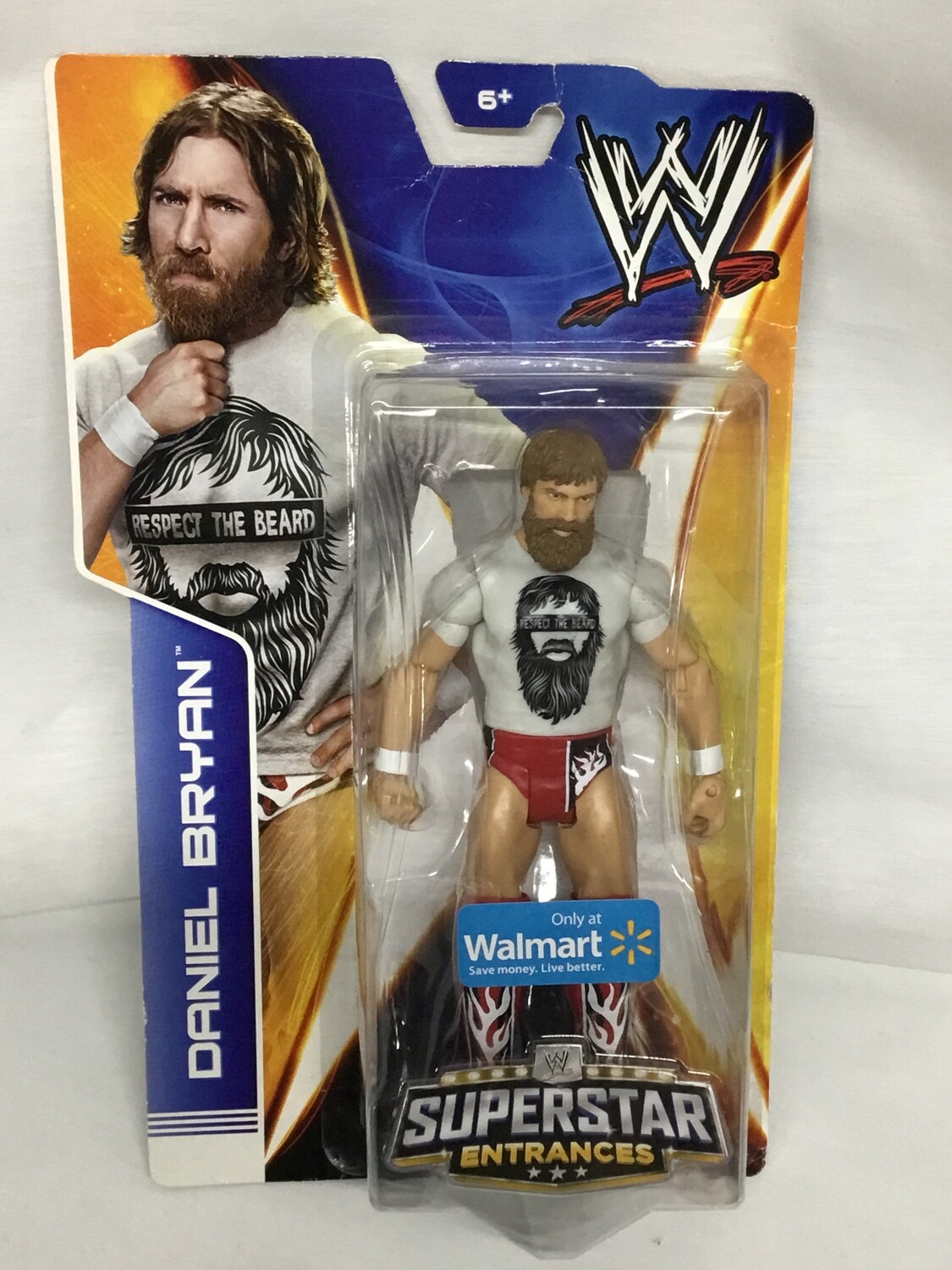 Daniel Bryan WWE / WWF Wrestling Action Figure Mattel SuperStar Entrances NIB