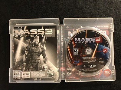 MASS EFFECT 3 PS3 PlayStation 3